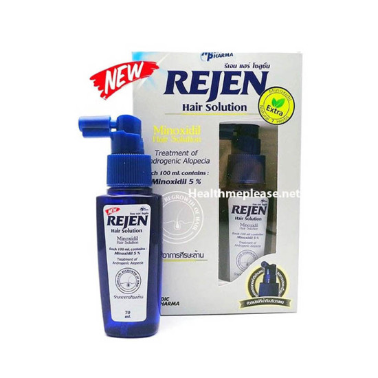 Rejen Minoxidil 5% Hair Regrowth Solution for Hair Loss