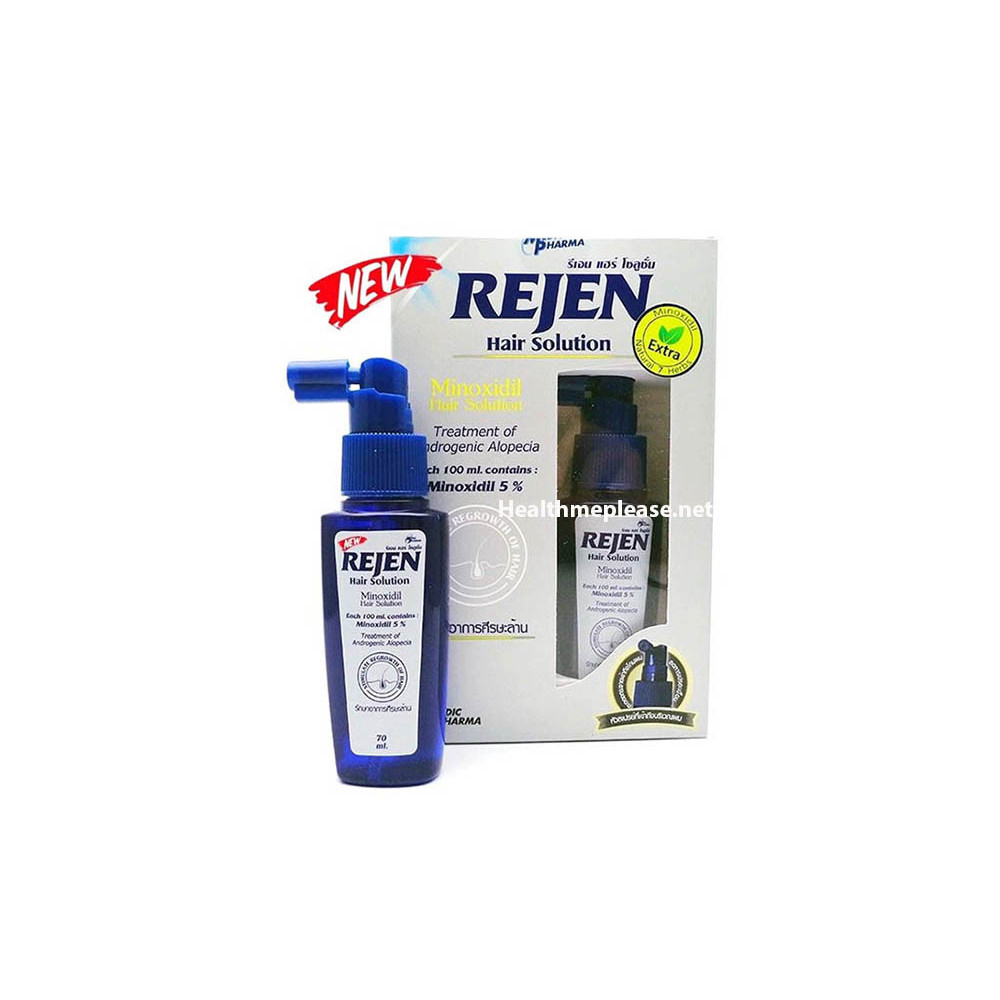 Rejen Minoxidil 5% Hair Regrowth Solution for Hair Loss