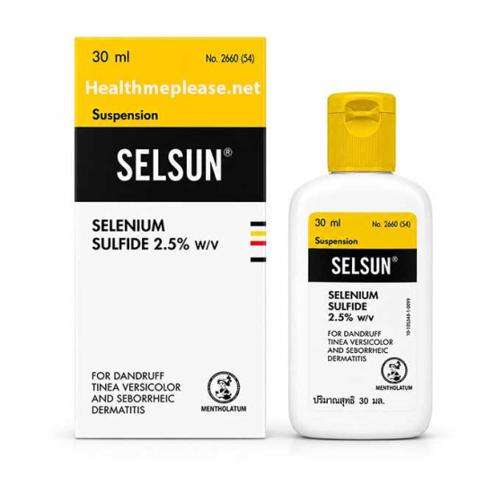 Selsun Selenium Sulfide 2.5% Shampoo (30 ml)