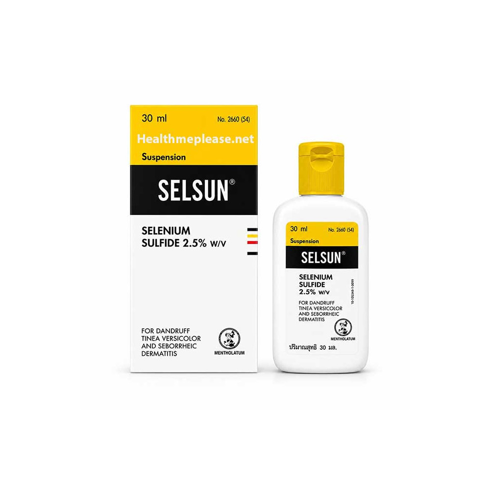 Selsun Selenium Sulfide 2.5% Shampoo (30 ml)