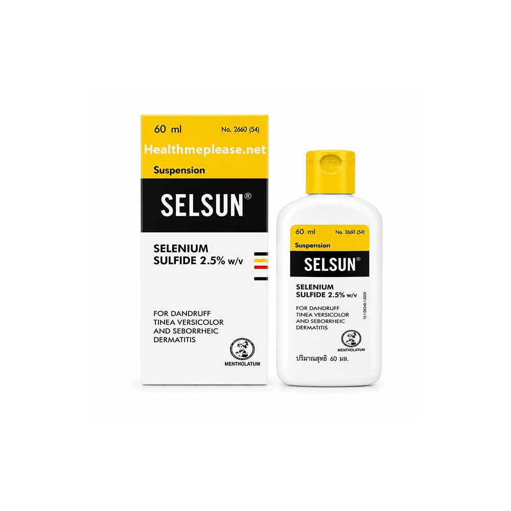 Selsun Selenium Sulfide 2.5% Shampoo (60 ml)