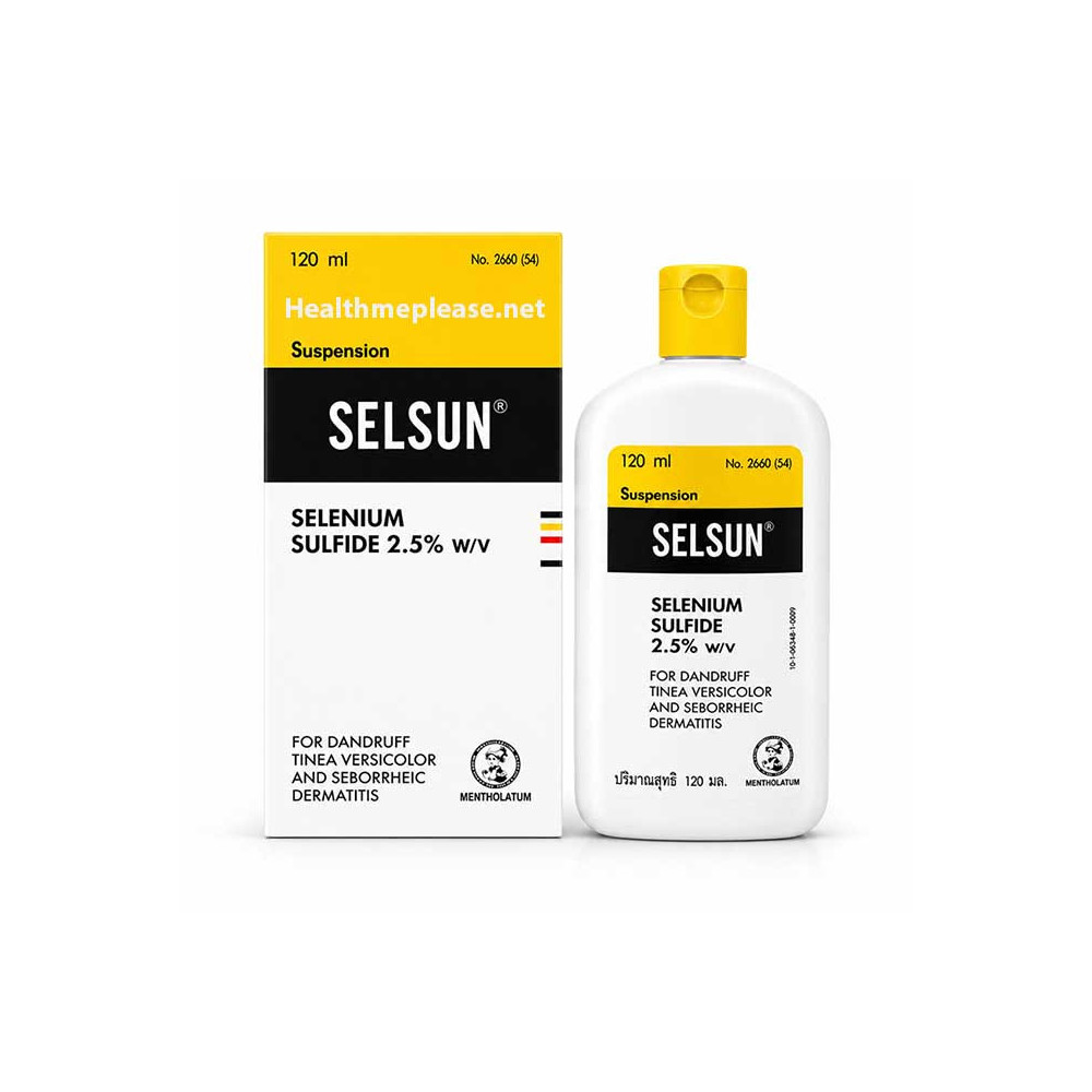 Selsun Selenium Sulfide 2.5% Shampoo (120 ml)