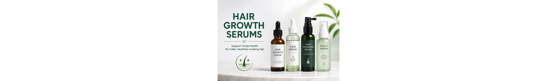 Hair Growth Serums for Hair Thickening & Hair Care